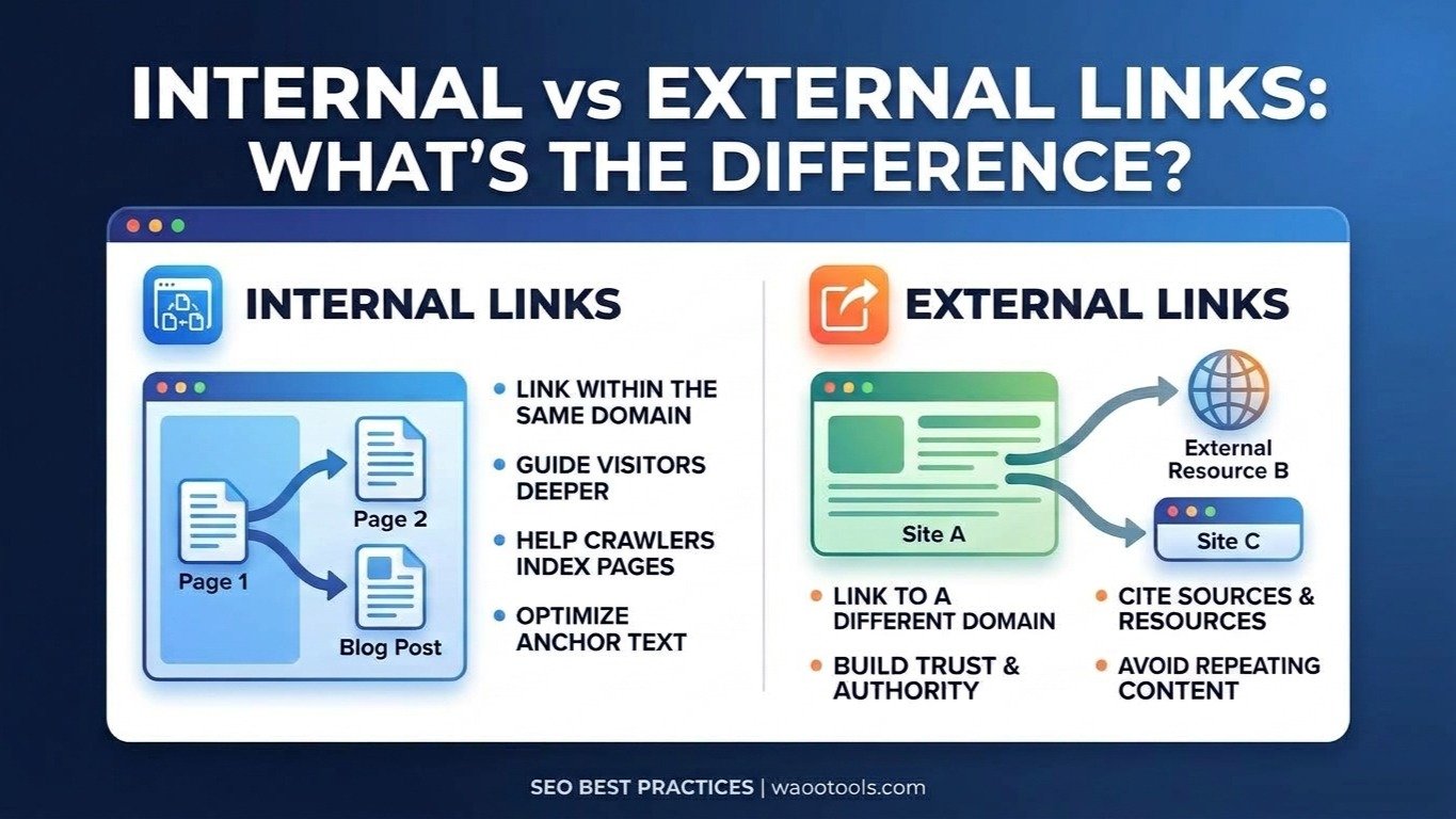Internal vs External Links: What's the Difference?