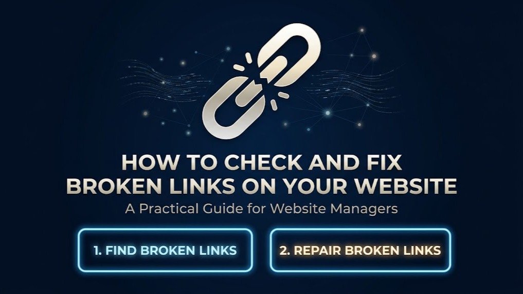 How to Check and Fix Broken Links on Your Website
