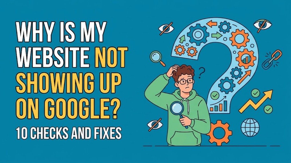 Why Is My Website Not Showing Up on Google? 10 Checks and Fixes